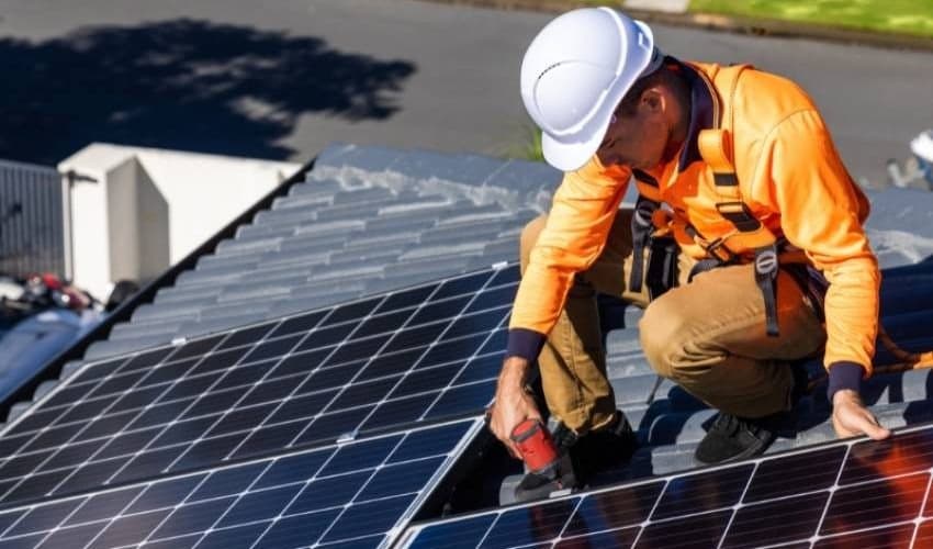 Điện mặt trời áp mái biệt thự